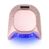 Advanced Unique Mirror-finish Interior Dual Light Nail lamp Rechargeable Portable 86W LED UV Nail Lamp machine 6