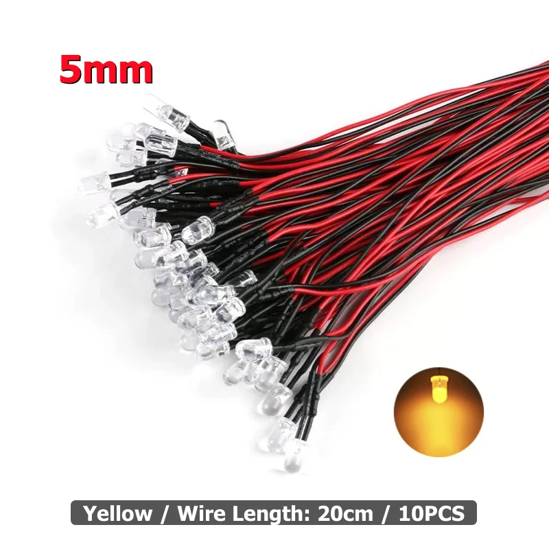 ตัวเลือกสินค้า หลากสี LED สำหรับรถโมเดล RC
