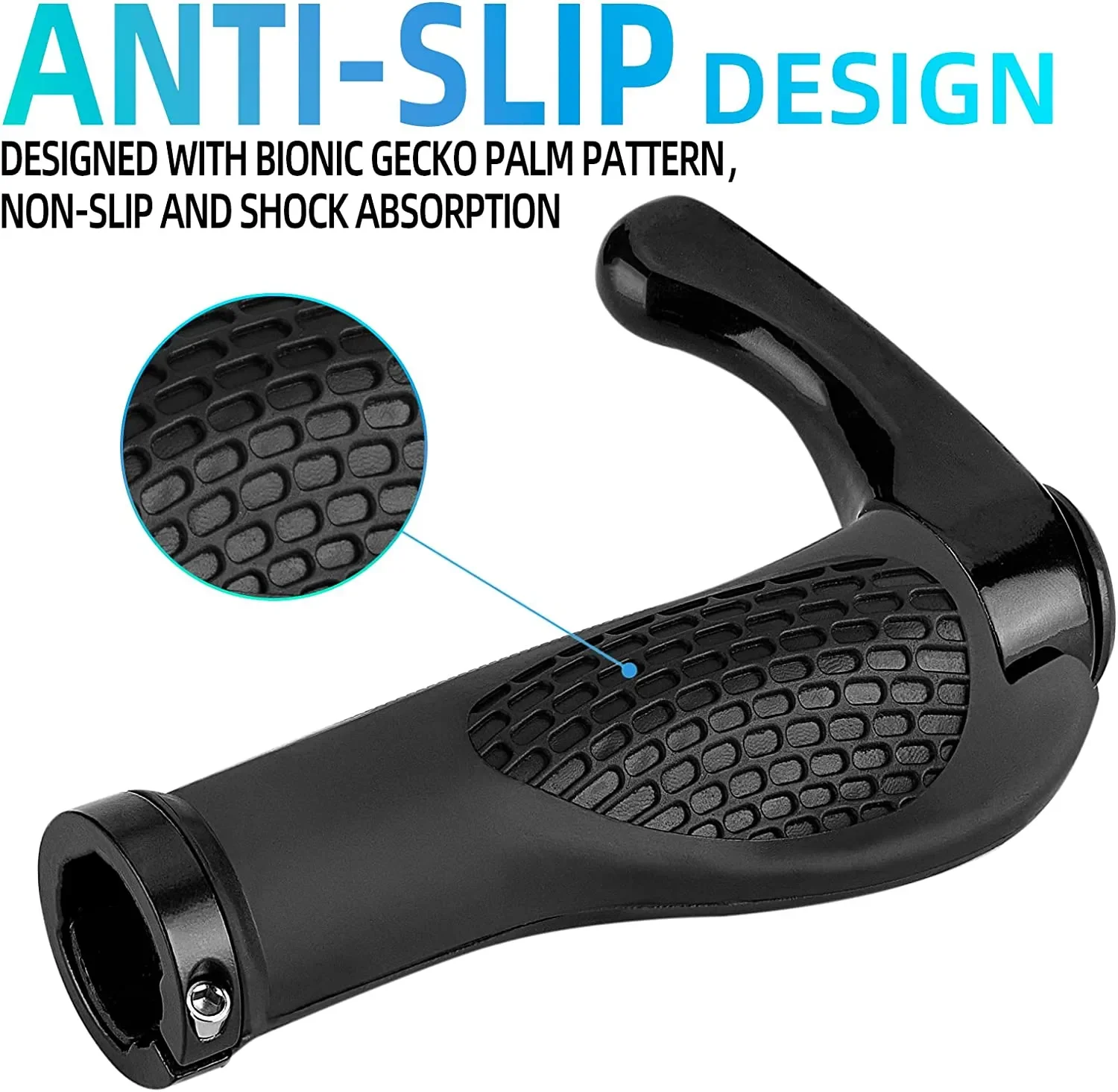 Ergonomic Anti-Skid Bike Handlebar Grips 5