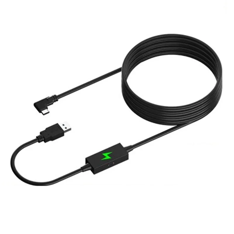 Per Quest 2/Pico4/Neo3/Meta Quest Pro Link Streaming Multifunzione Con Ricarica A-C Porte