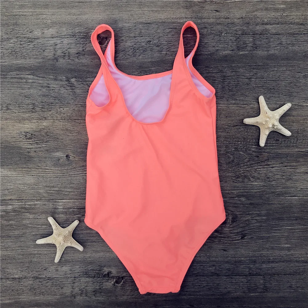 7-14 Years Pineapple Decoration Kids Girls One Piece Swimsuit Girls Swimwear Children Swimsuit Cute Baby Bathing Suit A21