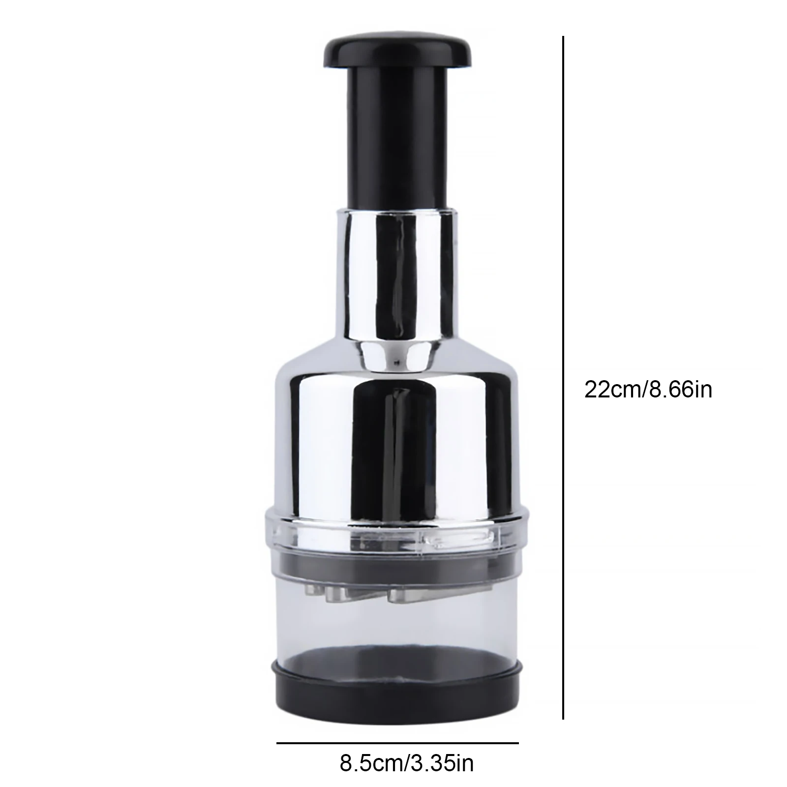 Manual Food Chopper Easy to Clean Handheld Vegetables Onions Chopper Slicer