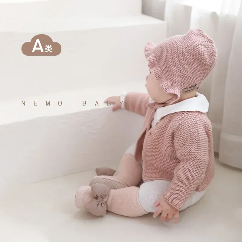 Cotton Non Slip Baby Girl Sock Shoes for Autumn Winter