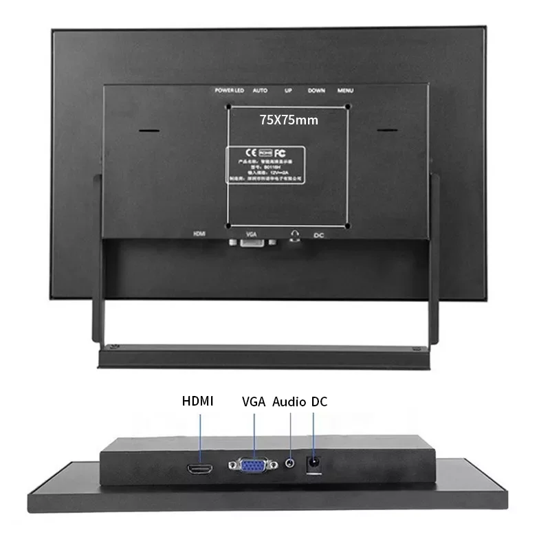 Pc  1080P ޴   VGA HDMI IPS LCD ÷ 10.1, 11.6   ī޶ 