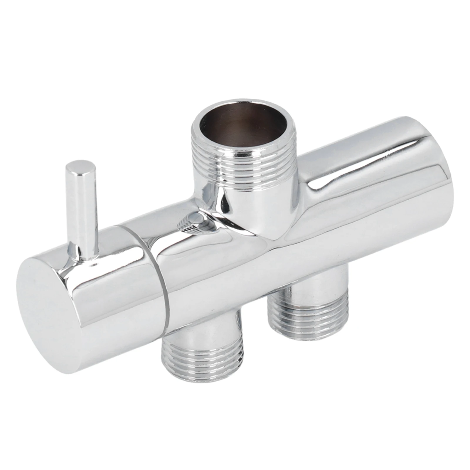 Diverter Valve G3/4 to G1/2 Shower Arm Leakproof Tee Connector Brass Bathroom Accessories
