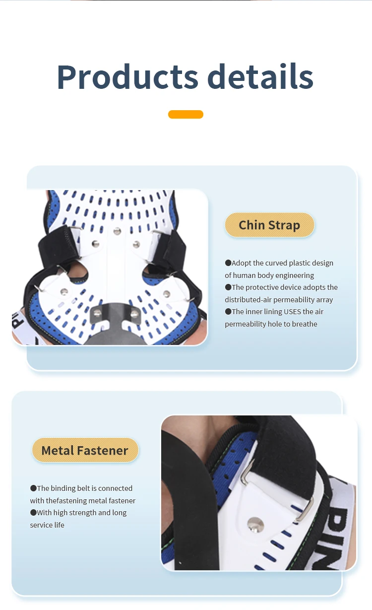 Cervical Thoracic Orthosis Head Neck Brace for Thoracic Spine Cervical Immobilization 10 Cervical Thoracic Orthosis Head Neck Brace for Thoracic Spine Cervical Immobilization 5