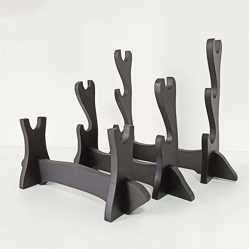 1/2/3/4 Tiers Japanese Katana Holder Wood Samurai Stents Cosplay Sword Knife Decoration Display Stand Holder Bracket Rack 5