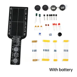 Handheld Simple Metal Detector DIY Electronic Kit (With battery)