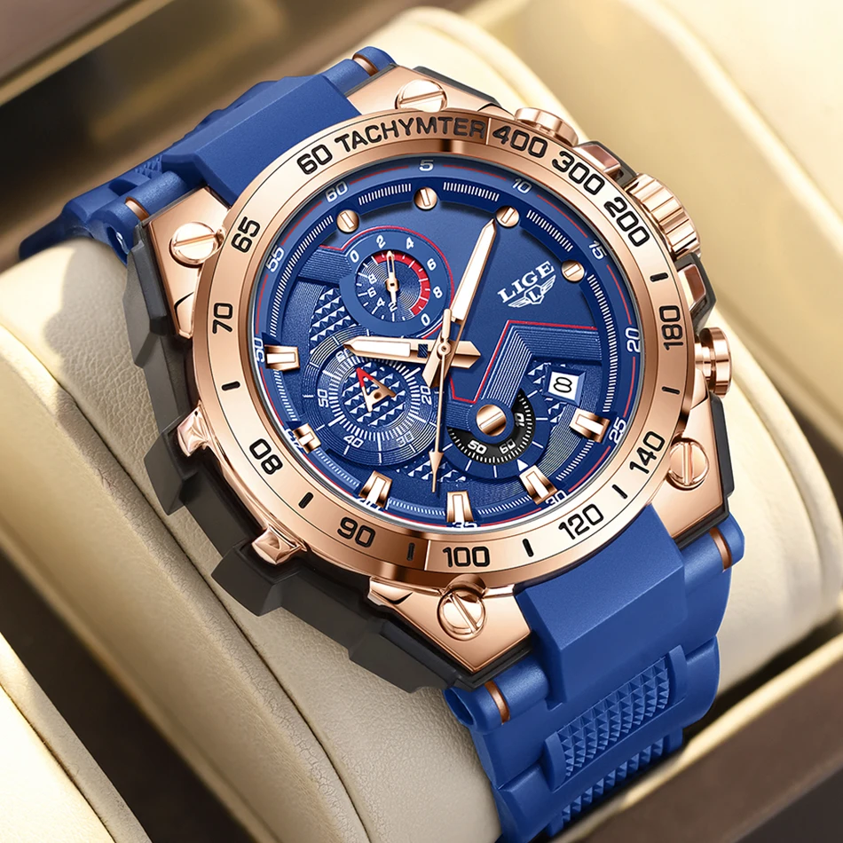 LIGE 89205 Men's Watch description image 10