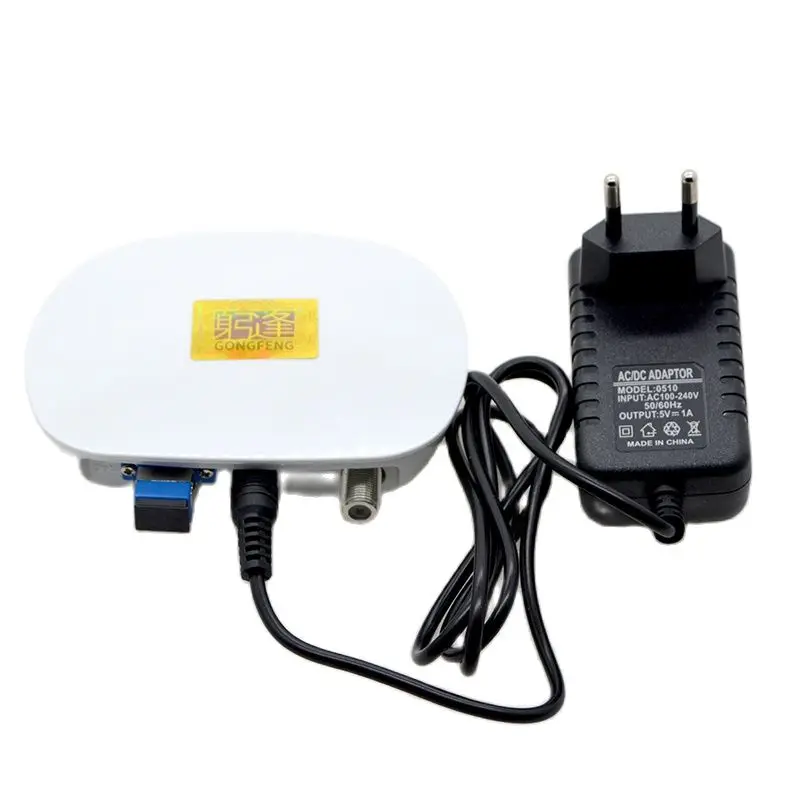 FTTH Node CATV Optical Receiver SC/PC1550nm Fiber Converter GEPON Network Output Ultra-low Power Reception 4 channel 3g hd sdi asi input output single fiber 3g hd sdi fiber optical transmitter and receiver