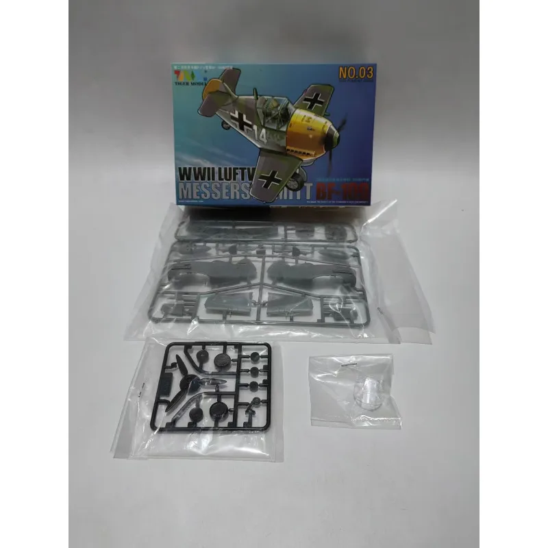 타이거 103 2차 세계대전 루프트바페 메서슈미트 Bf-109 귀여운 비행기 키트 시리즈/Q 버전 플라스틱 모델 키트