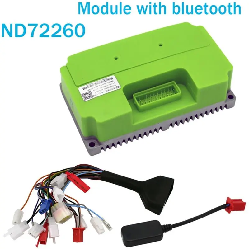 난징 파드라이버 ND72260 BT 디버깅 프로그래밍 모터 컨트롤러 48V-72V 80A 3KW DC 정현파 전기 스쿠터