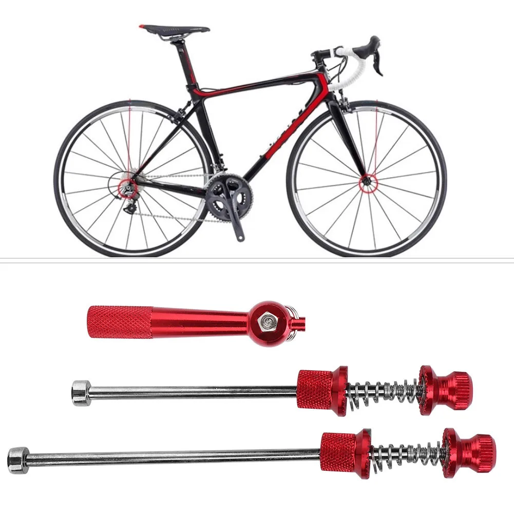 Description Picture 6 of itemAnti Theft Skewers Aluminum Alloy Road Bike Anti Theft Quick Release Skewers Wheels Locking Security Security Skewers