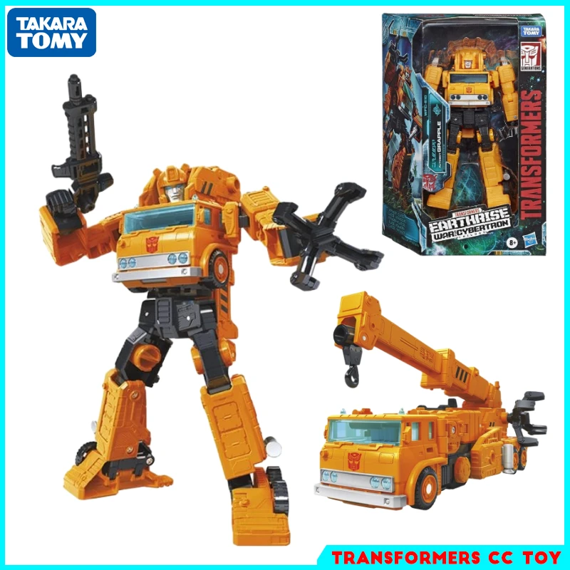 

In stock Takara Tomy Transformers Toys Earthrise Series WFC-E10 Grapple Action Figure Robot Collection Hobby Children's Toys