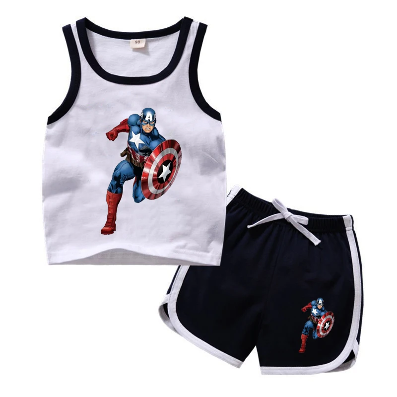 boy kid suit 2022 Casual Kids Disney Mickey Mouse Clothes Sets Brand Cotton Baby Sets Leisure Sports Boy Tee+ Shorts Sets Toddler Suit baby suit boy Clothing Sets
