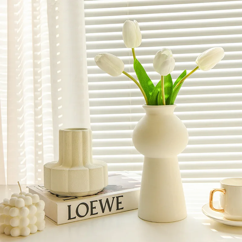 

Creative Modern and Simple Ceramic Vase, Living Room, Tabletop, Hydroponic Decoration