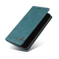 Wallet RFID Blocking Magnetic Flip Leather Case Cover - Mi 13T Pro (Blue)