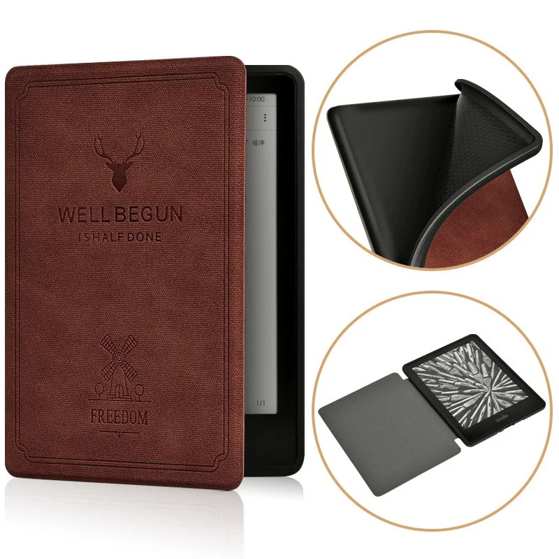 Premium Smart Case for Kindle Paperwhite - Elegant e-Reader Protection Cover