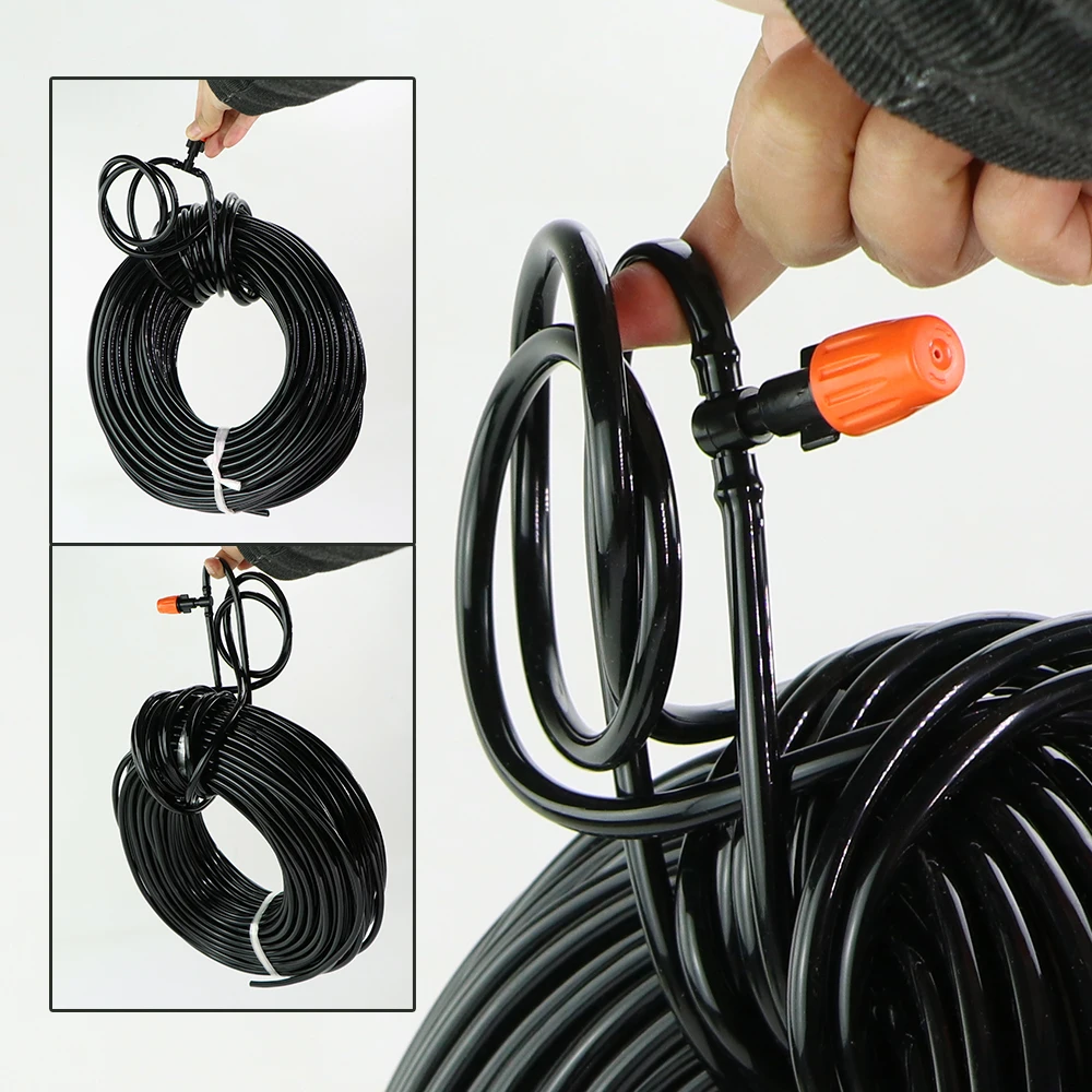 Garden Watering Hose 1/8'' 1/4'' 3/8'' PVC Soft Tubing Micro Drip Irrigation Tube Water Plants Flowers Gareenhose Pipe Garden Hose Water Hose Plastic Hose Plastic Tube 5M-140M