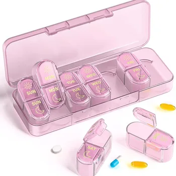 7-Day AM PM Pill Organizer 1