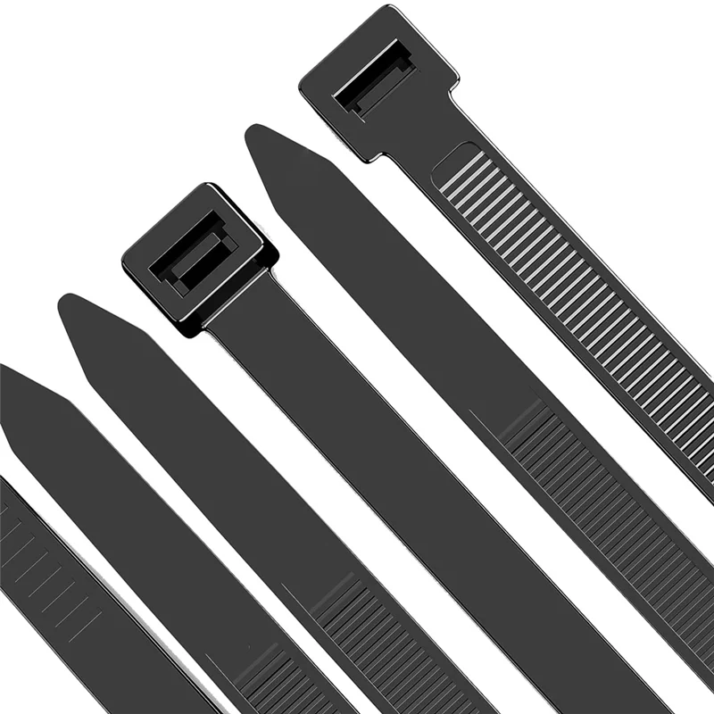 Abraçadeiras Zip 1200 Unidades - Nylon Resistente 50lb Tração