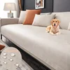 Waterproof Sofa Towel Mat Non-Slip L Shape Corner Sofa Slipcovers for Living Room Septuria Cats Dogs Kids Couch Covers Protector 1