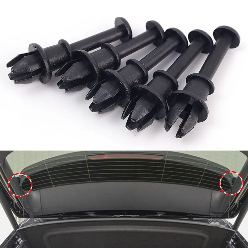 10/1PCS Boot Trunk Parcel Shelf Tray Strap String Clips for Seat Altea Arona Ibiza 6L 6J 6F for Audi A3 S3 MK2 8P 8V Q5 SQ5 8R - Image 2