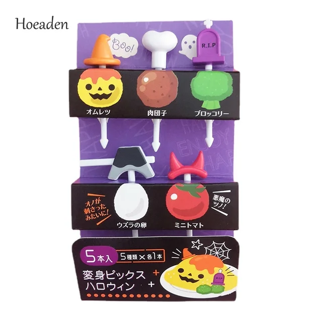 Halloween Christmas Fruit Villa Rajzfilmminta Gyümölcsválasztás Cupcake Dekoráció Betétkártya Gyerekek Születésnapi Party Téma - Image 5