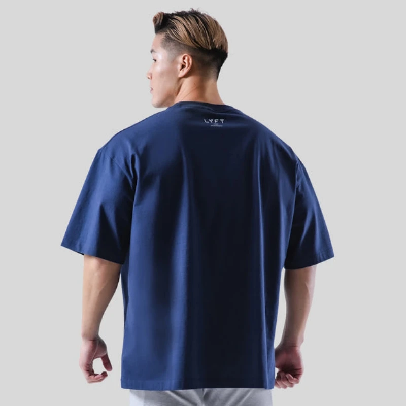 M-3XL Gym T-shirt Men Cotton Sports Short Sleeve Running T Shirt Fitness Loose Workout Tees Tops Summer Bodybuilding Clothing 5