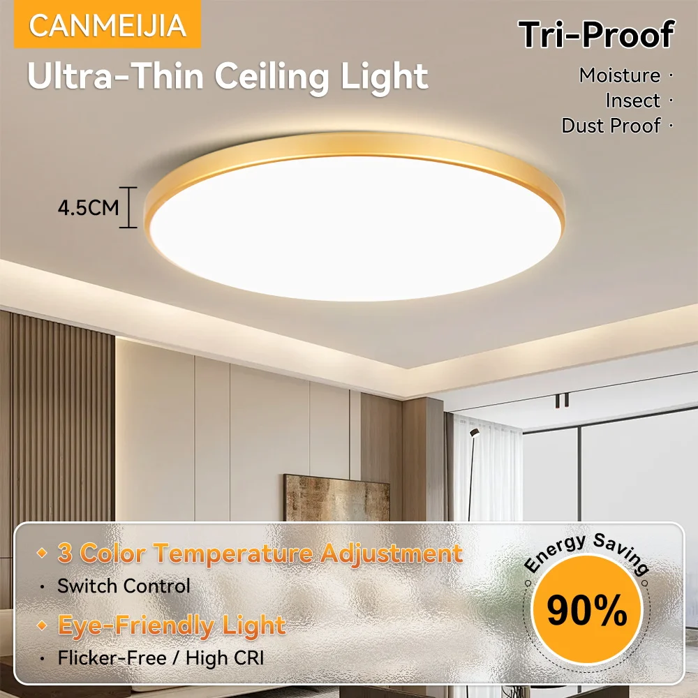 LED Ceiling Lamp Chandelier LED Panel Lamp Bedroom Ceiling Light Kitchen Led Lighting Living Room Home Decor Luminair