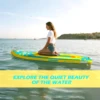 Adventure 11'34"6" Standing Paddle Board SUP - Speed Storage and Durability for Your Outdoor Escapes Fishing Surfing Sea Paddle