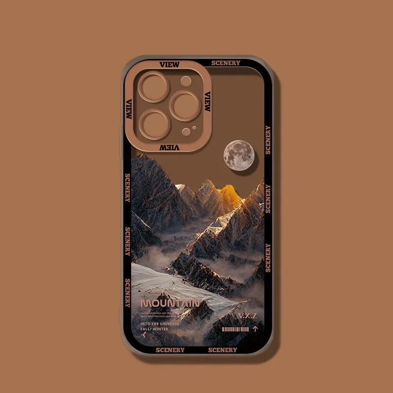 Sunset Snow Mountain IPhone Case - Image 5