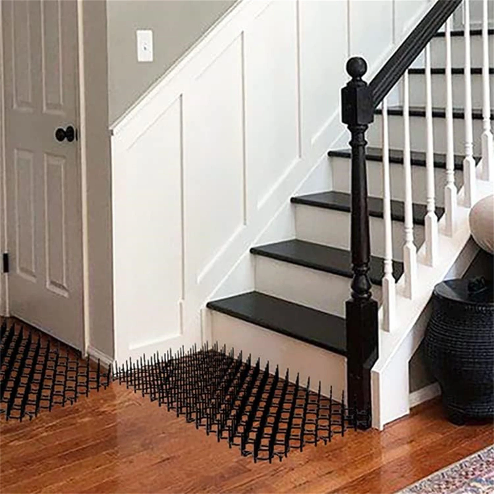 12pcs Heat Resistant ABS Cat Repellent Mat No Deformation Reliable Cat Deterrent for Preventing Pet from Defecating Anywhere