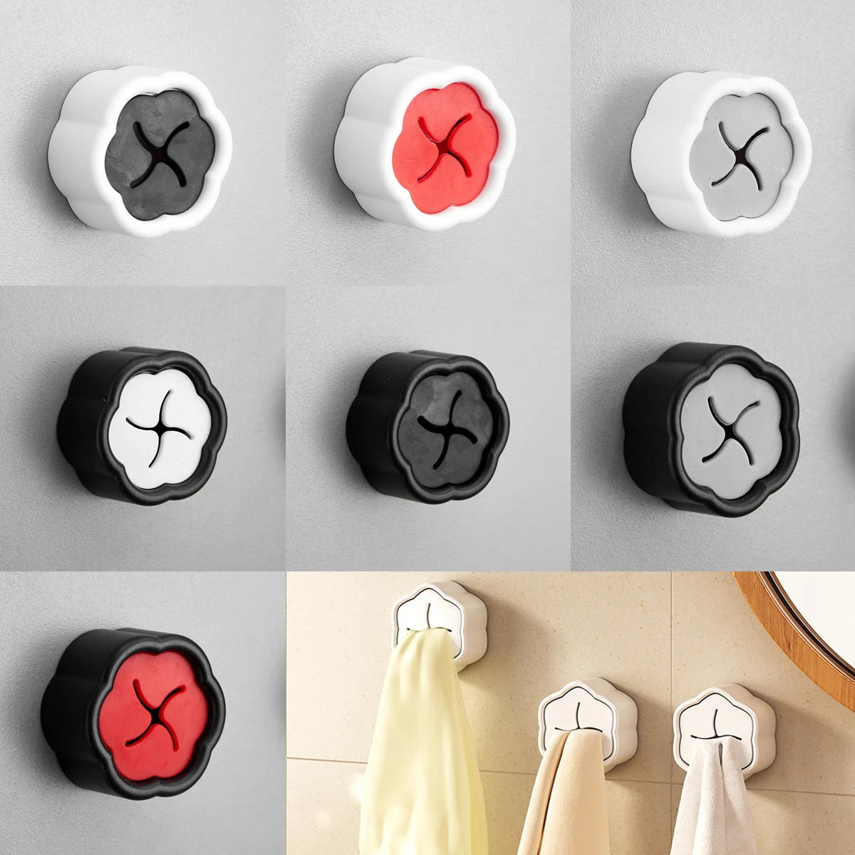Towel Holder Towel Hooks Dish Holder Kitchen Organization Bathroom Accesories Kitchen Hook