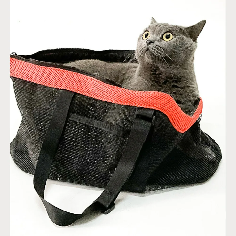 Dog Backpack Small Dog Portable Bag Teddy Kitten Handbag One Shoulder Foldable Breathable comfortable Cat Travel Bag Pet Supplie