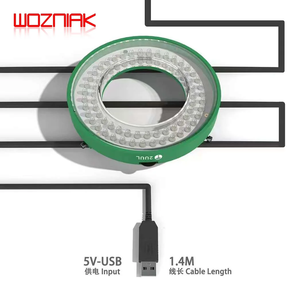 large metric wrench set 2uul Adjustable LED Microscope Ring Lamp 5V USB Power Supply Microscope Working Light Source Optical Instruments auto body dent pullers