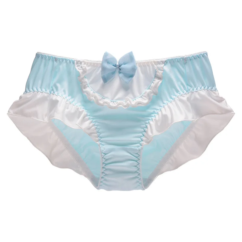 Culotte Grande Taille Couleur Bonbon N ud En Soie Princesse Lolita culotte-grande-taille-couleur-bonbon-n-ud-en-soie-princesse-lolita