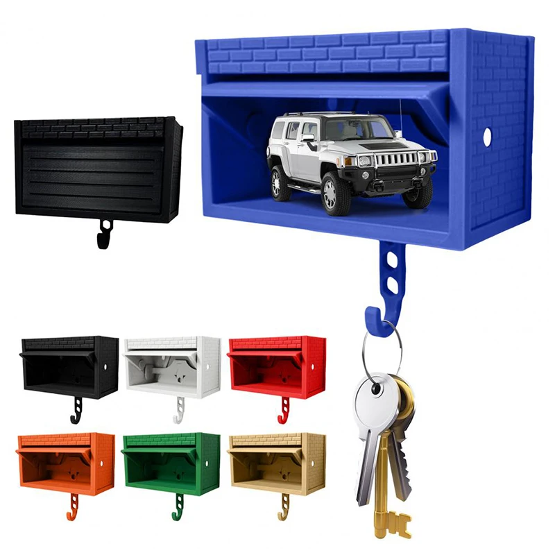 New 3D Printing Car Garage Key Holder With Opening Door Garage