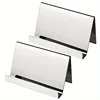 Stainless Steel Business Card Holder 304 Stainless Steel Business Card Holder Desktop Creative Business Office Front Desk 5