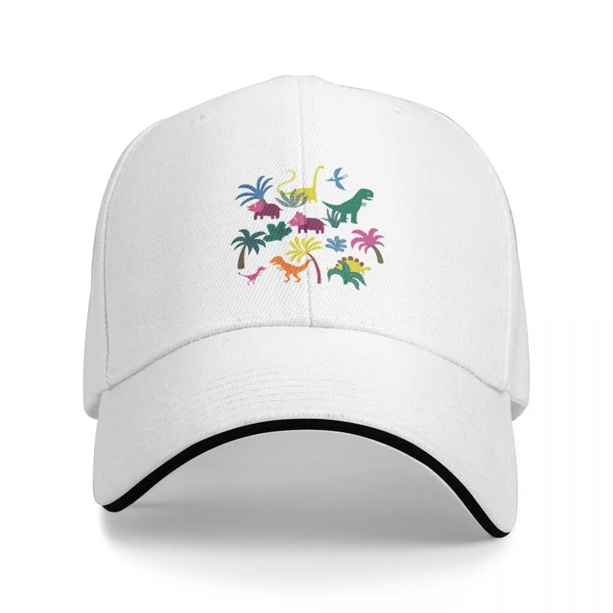 

TOOL Band Baseball Hat For Men Women Dinosaur Jungle Sunshine Brights Cute Dino Pattern By Cecca Designs Trucker Hat Mens Hats