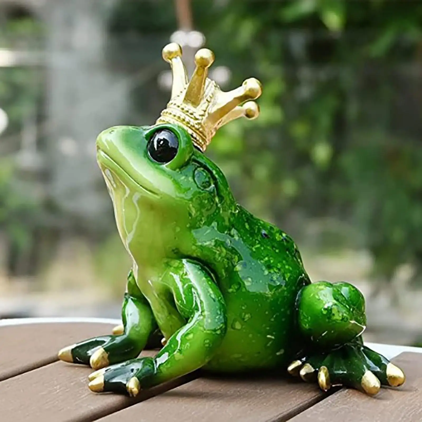 Petite Grenouille Porte-Heurtoir En Laiton – Figurine Main GT12 Pour Décoration Chambre Bébé (Neuf)