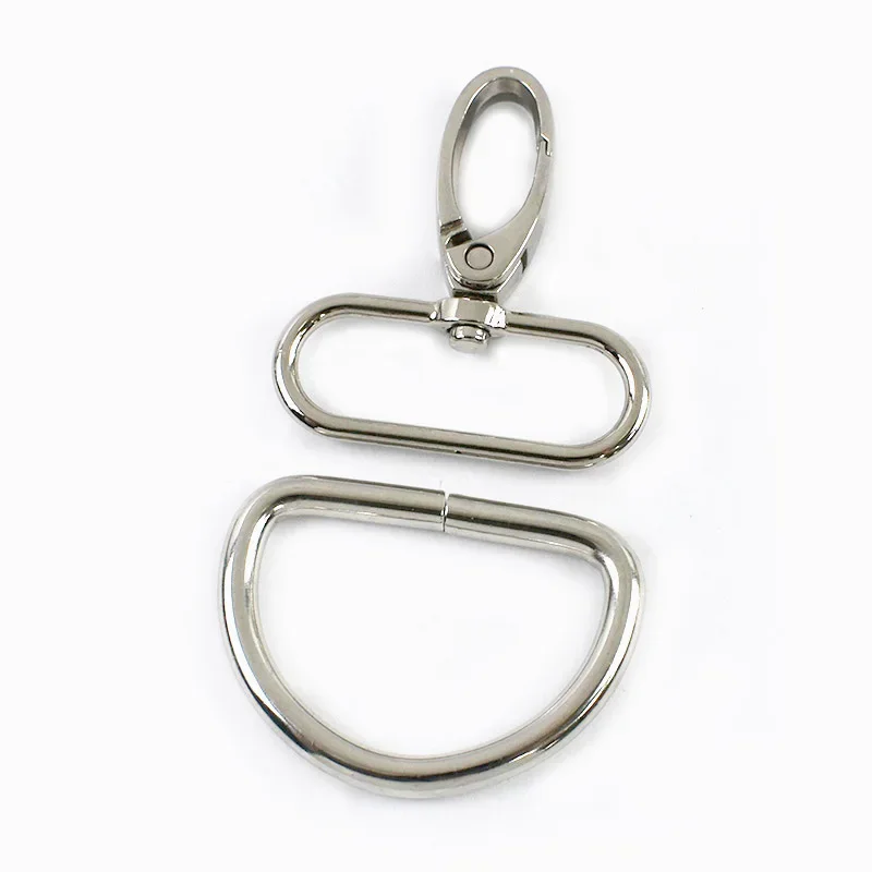 Versatile Metal Buckles and Clasps Set for DIY Bag and Pet Collar Accessories