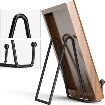 Supporti per Esposizione di Mobili, Struttura in Metallo per Piatti Decorativi, Libri, Cornici per Foto, Opere Artistiche, Ufficio a Casa, Showroom