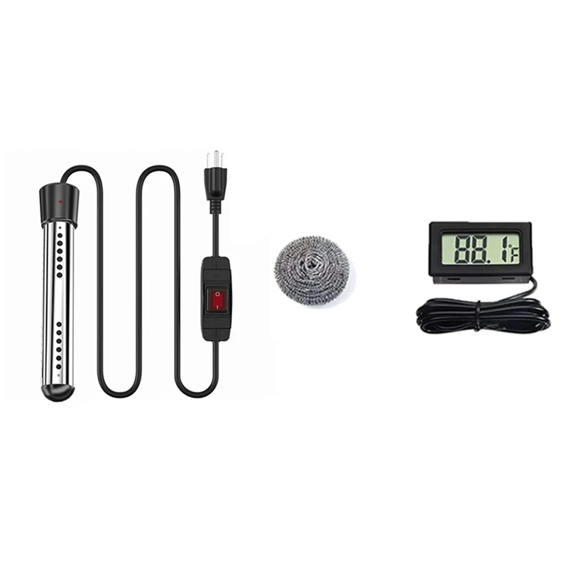 1500w Stainless Steel Household Inflatable Swimming Pool Bathtub Heater