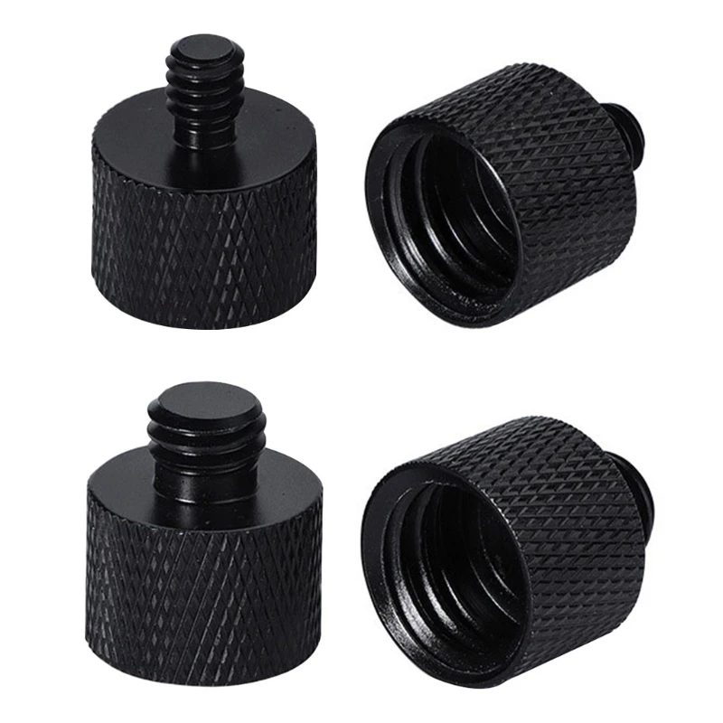 

Anti-rust Microphone Stand Screw Adapter 5/8 Female to 1/4 3/8 Male Sturdy Dropship