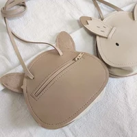 Cute Korean Cartoon PU Kids Crossbody Bags for Toddler Girls Bunny Messenger Bag Kawaii Baby Children's Small Handbags Gifts 3