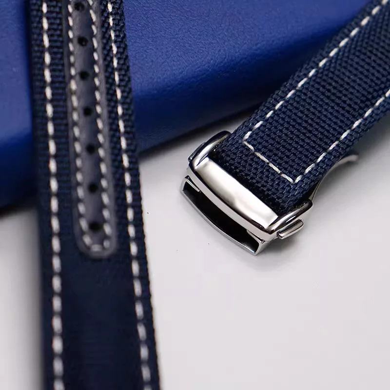Premium Canvas Nylon Watchbands - Stylish and Durable with Multiple Size Options