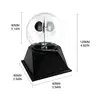 Radiometer for Sun Light Energy Spinning Vanes 4 Blades Rotating Glass Windmill ​Solar Powered Educational Teaching Stud 6