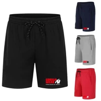 New Shorts For Men Fitness Bodybuilding Man Summer Gyms Workout Men's Mesh Quick Dry Sport Pant Gorilla Sportswear 1