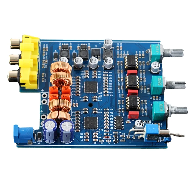 MA12070*2 Class D Digital Power Amplifier 160W*2 HiFi Stereo Audio Power Amp with Treble and Bass Adjustment For CD DAC Preamp